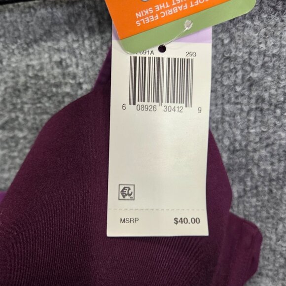 NEW Warners 38D Cloud 9 Inner Lift Underwire Bra Purple $40 - Picture 3 of 7